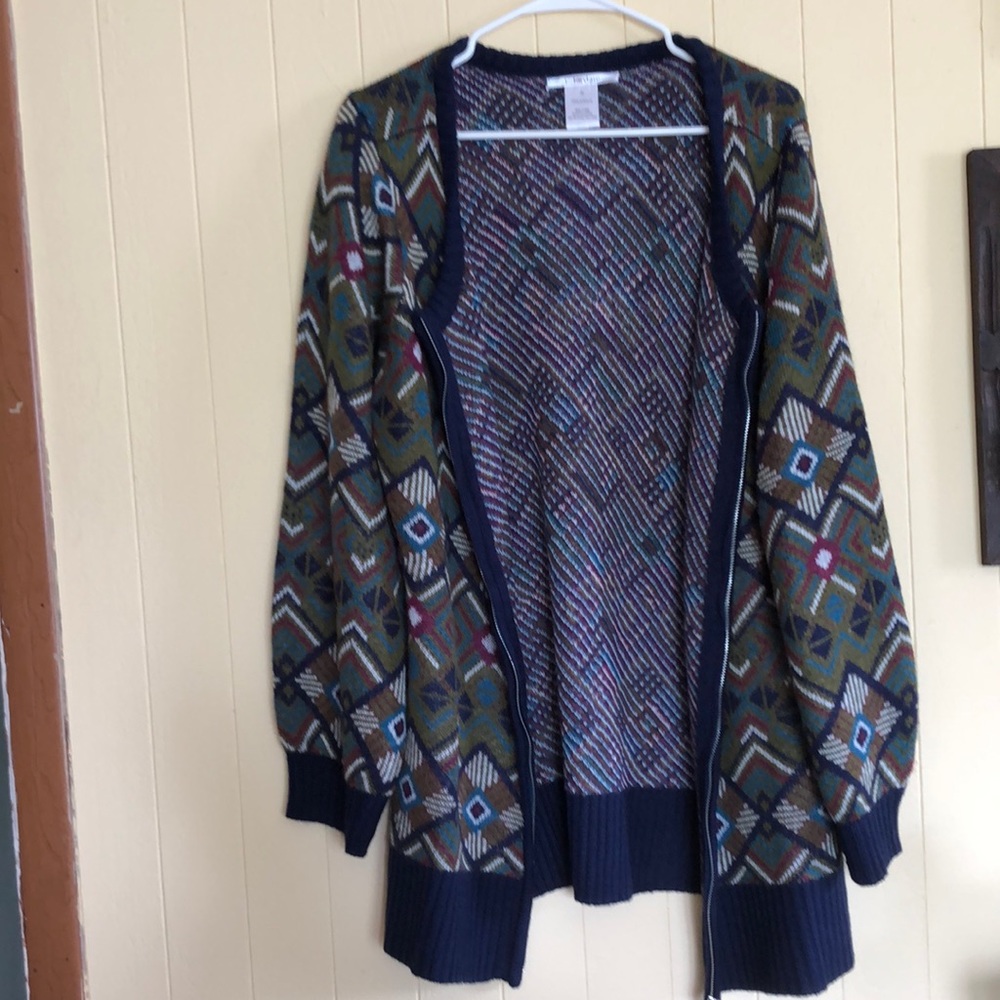 Multi colored sweater